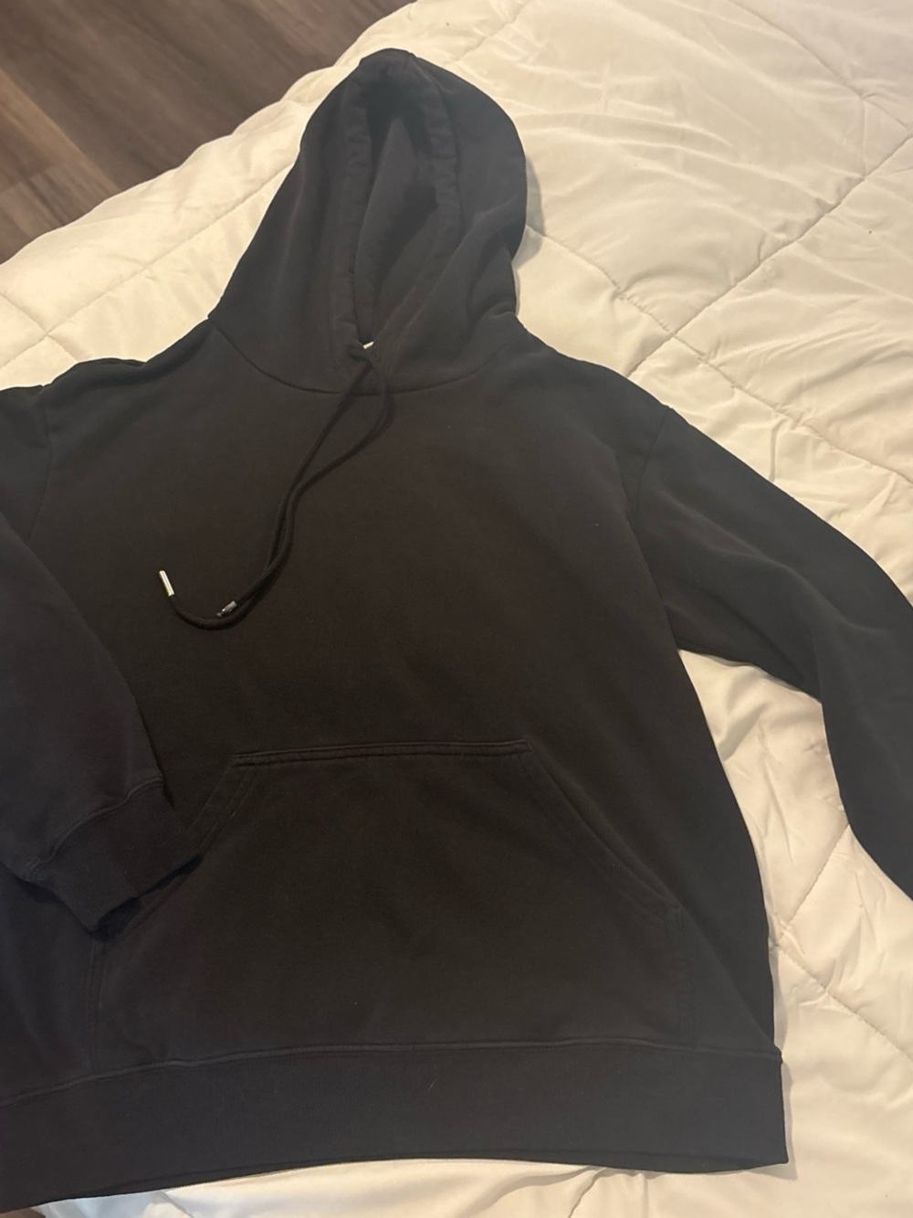 H&M Black Pullover Hoodie